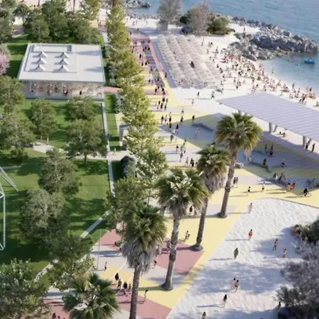 Apartman Abyss New Near The With Private Garage *